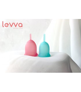 لیوا پلاس : دو عدد کاپ قاعدگی لیوا Levva سایز 1 و 2