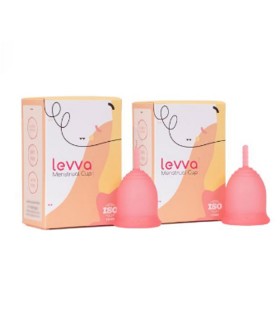 لیوا پلاس دو : کاپ قاعدگی لیوا Levva سایز 2 مجموعه دو عددی