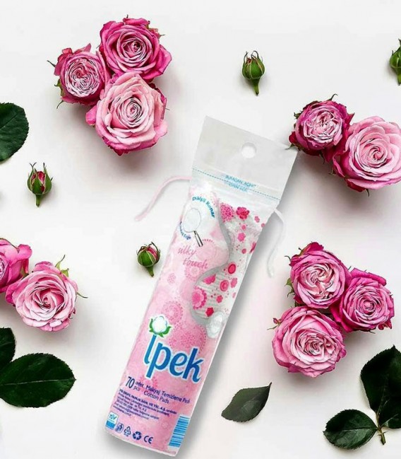 پد آرایش پاک کن پنبه ای Ipek ایپک بسته 70 عددی