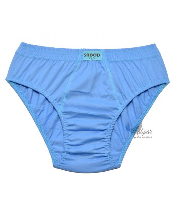 شورت اسلیپ مردانه سوپر نخ پنبه Sabod کد 5202 آبی