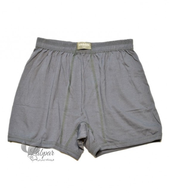 شورت پادار نخی مردانه Sabod کد 1022 طوسی پررنگ