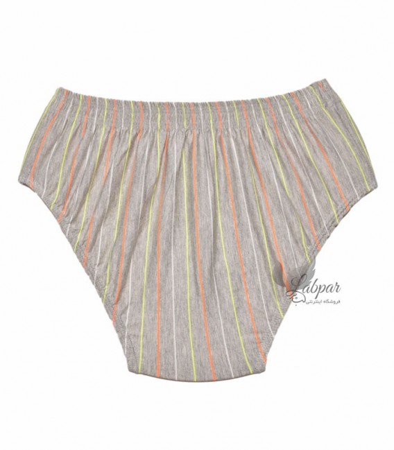 شورت اسلیپ مردانه نخی Ranin رانین کد 5600 طوسی کم رنگ