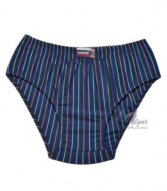 شورت اسلیپ مردانه نخی Ranin رانین کد 5600 سرمه ایی