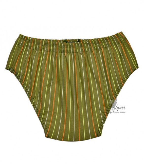 شورت اسلیپ مردانه نخی Ranin رانین کد 5600 سبز