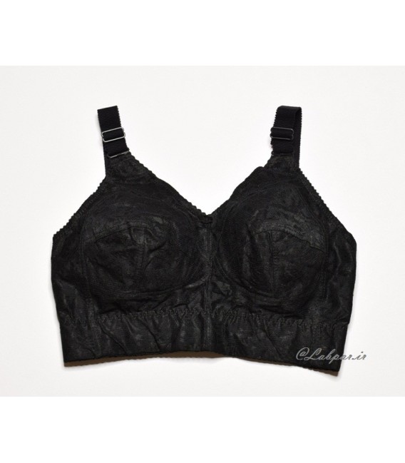 سوتین طرح مادام کش پهن مخفی Adak آداک مشکی کد 601