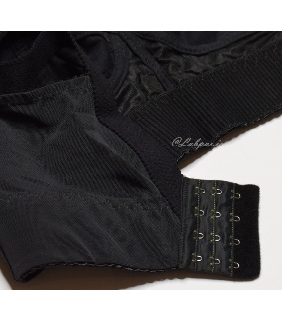 سوتین طرح مادام کش پهن مخفی Adak آداک مشکی کد 601