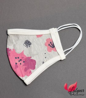 ماسک پارچه ای Koza کوزا طوسی سرخابی