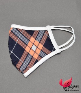 ماسک پارچه ای Koza کوزا لوزی نارنجی