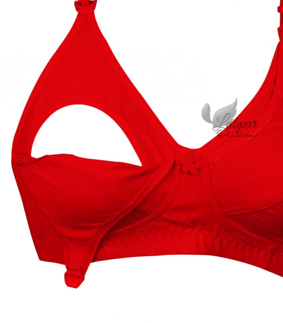 سوتین شیردهی Paniz پانیذ قرمز بدون فنر کد 66339