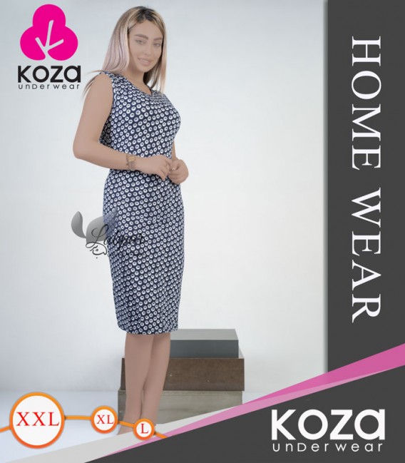 سارافون نخی کوزا Koza سرمه ای - کد 9060