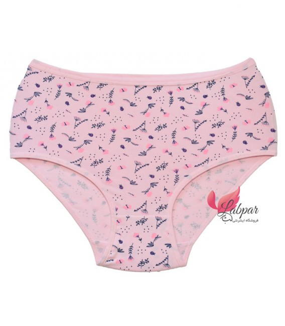 شورت زنانه اسلیپ نخی فاق بلند Adak آداک کد 137 گلبهی شکوفه صورتی