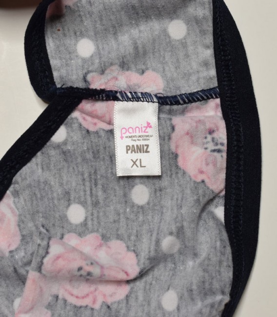 شورت اسلیپ زنانه پانیذ Paniz کد 30 - مشکی