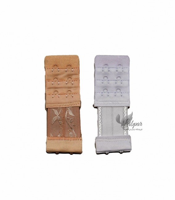 رابط سوتین کش نازک پانیذ Paniz مجموعه دو عددی کرم و سفید