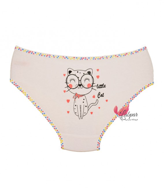 شورت اسلیپ بچگانه کوزا Koza طرح Hello Kitty کد 6275 - سفید