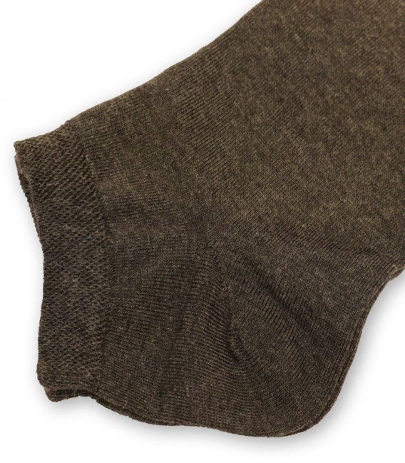 جوراب مچی مردانه آشنا Ashena کد 433 طرح ساده - طوسی پررنگ