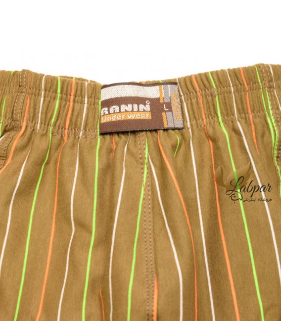 شورت نیم پا مردانه رانین Ranin کد 1250 - یشمی