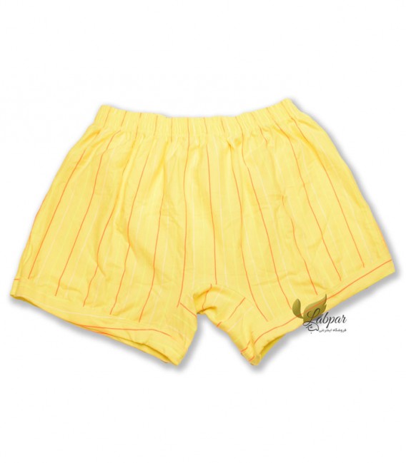 شورت نیم پا مردانه رانین Ranin کد 1250 - زرد