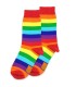 جوراب ساقدار نانو پاتریس Patris Socks طرح رینگی رنگی
