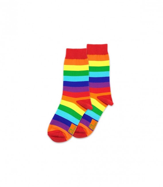جوراب ساقدار نانو پاتریس Patris Socks طرح رینگی رنگی