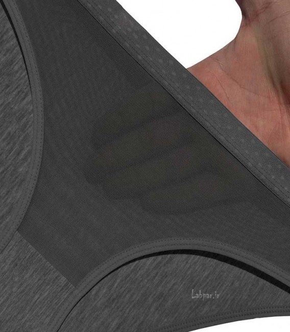 ست شورت و سوتین نخی Noosheh Poosh نوشه پوش دودی کد 223 فنردار