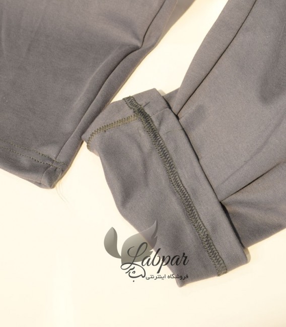 شلوار راحتی پنبه ای Sabod سابد کد 9960 - طوسی