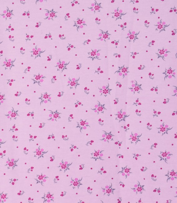 تیشرت آستین حلقه ای نخ پنبه Sabod سابد - صورتی