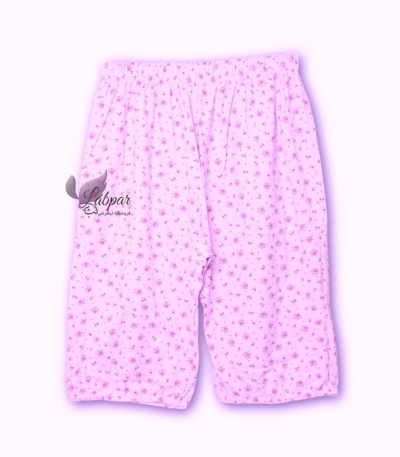 شلوارک زنانه نخ پنبه Sabod سابد کد 8420 - بنفش