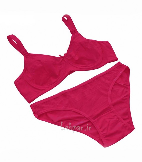 ست شورت و سوتین نخی Noosheh Poosh نوشه پوش آلبابویی کد 223 فنردار