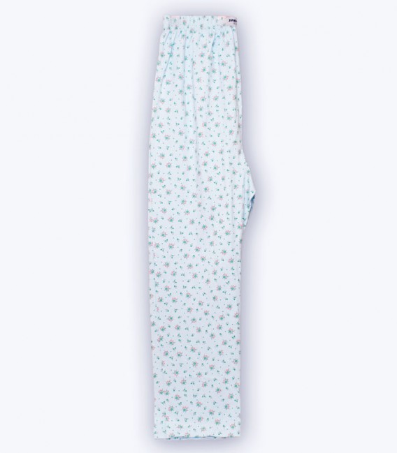 شلوار راحتی زنانه Sabod سابد کد 8720 - آبی