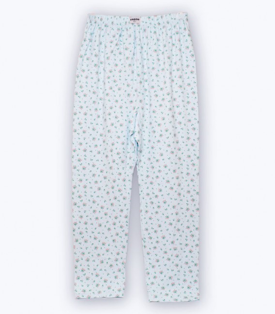 شلوار راحتی زنانه Sabod سابد کد 8720 - آبی