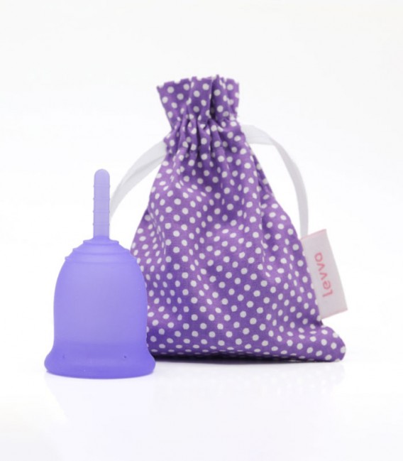 پک کاپ قاعدگی Levva Pharma لیوا فارما + استریلایزر - بنفش