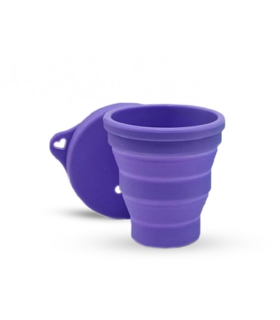 پک کاپ قاعدگی Levva Pharma لیوا فارما + استریلایزر - بنفش