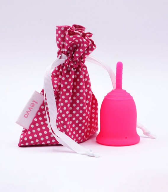 پک کاپ قاعدگی Levva Pharma لیوا فارما + استریلایزر - صورتی