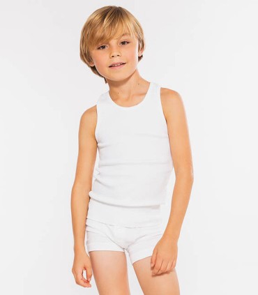 زیرپوش رکابی بچگانه سابد Sabod - سفید