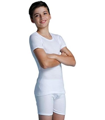 زیرپوش نیم آستین بچگانه سابد Sabod - سفید