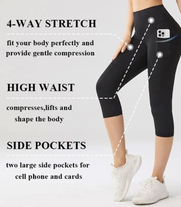 لگ ورزشی برمودا Rain Sport راین اسپورت دو جیب - مشکی