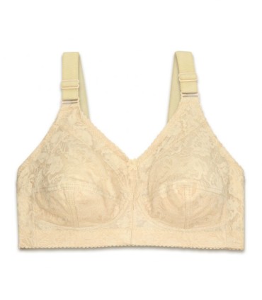 سوتین طرح مادام Adak آداک بدون فنر کرم کد 601