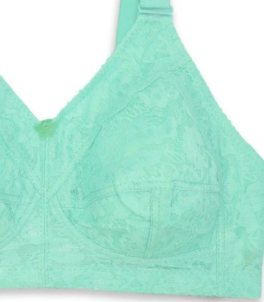 سوتین طرح مادام Adak آداک بدون فنر کد 601 - سبز