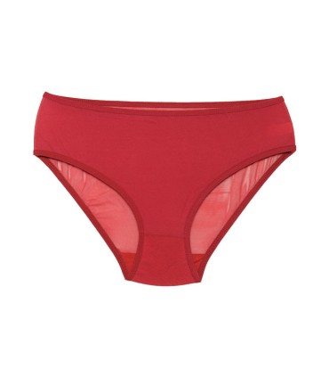 ست شورت و سوتین اسفنجی فنردار Lenazhenken لناژانکن - زرشکی