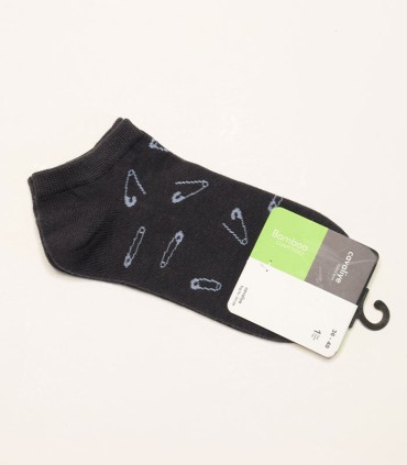 جوراب زنانه بامبو Cavaliye کاوالیه طرح سنجاق کد 428