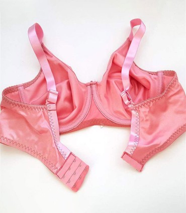 سوتین پرلون پرسی دولا Paniz پانیذ فنردار کد 22204 - رنگ کالباسی