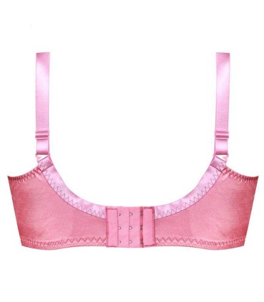 سوتین پرلون پرسی دولا Paniz پانیذ فنردار کد 22204 - رنگ کالباسی