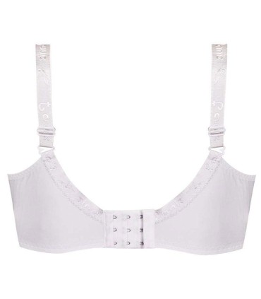 سوتین پرلون پرسی دولا Paniz پانیذ فنردار کد 22204 - رنگ سفید