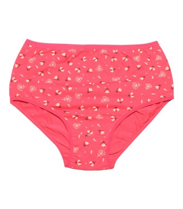 شورت زنانه نخی آداک طرح نیلوفرآبی سرخابی کد 137