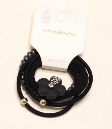 کش موی سر مجموعه چهار عددی کد 115 - پنج رنگ