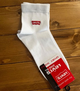 جوراب نیم ساق زنانه لیوایز LEVI'S - سفید و مشکی