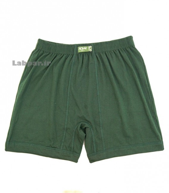 شورت مردانه نخی پادار Adak آداک کد 190 سبز
