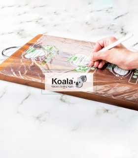 کیسه فریزر کوالا مدل کریستال با فضای یادداشت رول 120 عددی