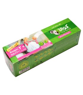 کیسه زباله کوالا مدل بندار سایز متوسط بسته 20 عددی