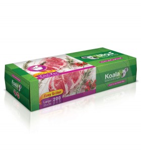 کیسه فریزر آسان مصرف کوالا Koala بسته 200 عددی